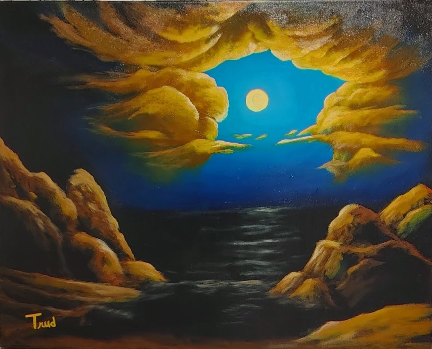 Clair de Lune # 98 Huile 24 x 30